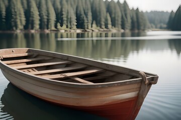 Obraz premium Boat on water