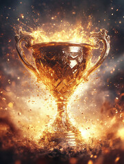 background with fire