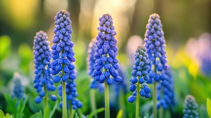 The Vibrant Purple Flower Blooms