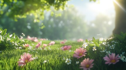 The Blossoming Flower Garden