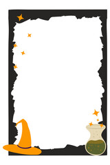 Halloween Cute Frame Illustration