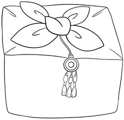 Bottari Korean culture Coloring Pages
