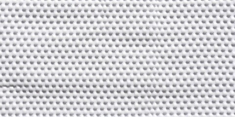 Perforated White Surface Close-Up