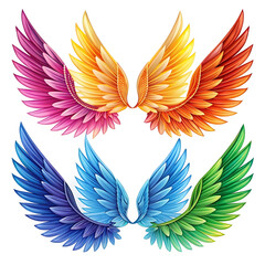 Obraz premium angel wings