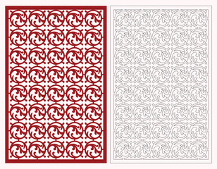 Floral flower Pattern CNC Jali Design