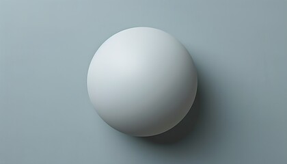 Abstract white circle shape vector on light blue background. 