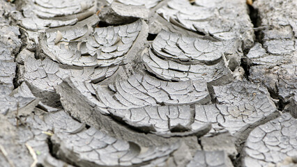 Earth Defense Day. cracks in the soil drought ecology. Dry cracked ground texture. Desert...