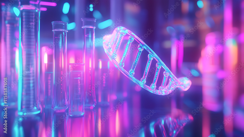 Aufkleber innovative e-learning curriculum for science education using interactive dna models in a futuristic 