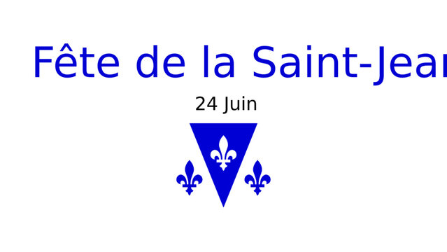F&ecirc;te de la Saint-Jean-Baptiste. Saint-Jean-Baptiste Day
