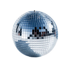 disco ball isolated on white background