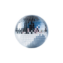 disco ball isolated on white background