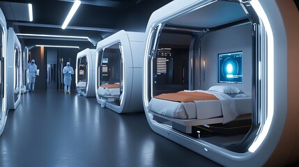 Futuristic Sleep Pods: A Glimpse into Tomorrow's Healthcare