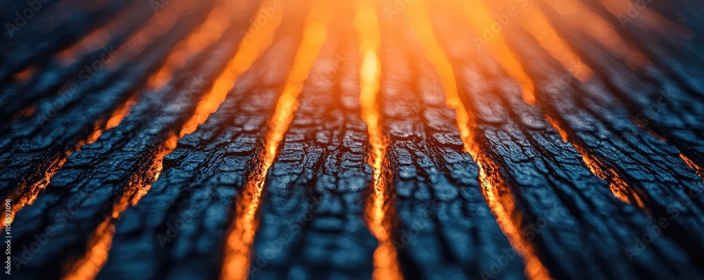 Poster plane tree abstract background idea. close-up of a textured surface illuminated by warm, glowing lig