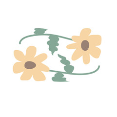 Tileable Flowers Illustration