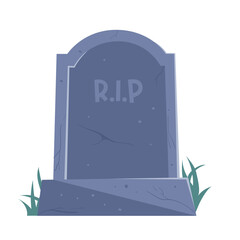 Halloween Gravestone Illustration
