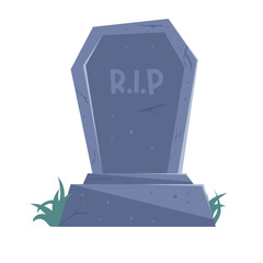 Halloween Gravestone Illustration