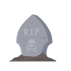 Halloween Gravestone Illustration