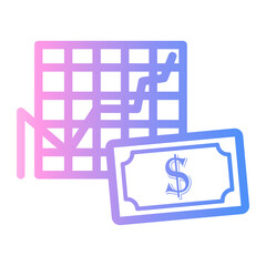 index Line Gradient Icon