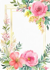 floral watercolor