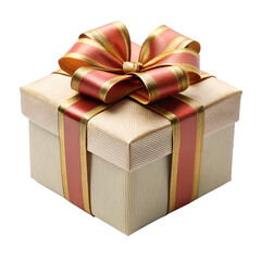 Gift box isolated on transparent background