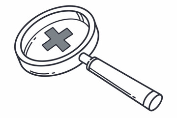 vector magnifying glass
