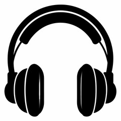 headphones isolated on white background