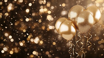 Vibrant Balloon Collection - Heart, Gold, and Metallic Balloons for Parties, Celebrations, Weddings, Birthdays, and Events - Perfect Festive Decoration for Special Occasions and Romantic Themes