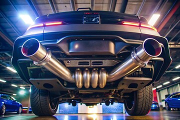 Automotive Performance Upgrades - Visuals for Engine Tuning, Turbocharging, and Exhaust Enhancements