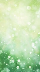 Serene Abstract Green Bokeh Background with Soft and Dreamy Light Patterns for Peaceful Graphic Design Vertical Background
