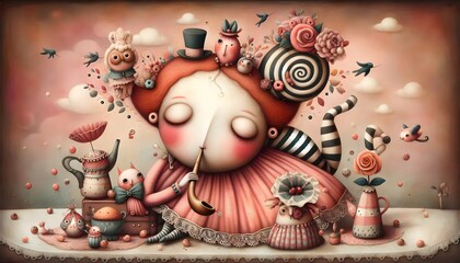 "Fantasías Ensoñadas: Un Viaje Mágico"