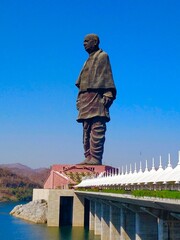 Sardar Vallabhbhai Patel's Statue of Unity - The Tallest Statue, in Kevadia, Gujarat, India