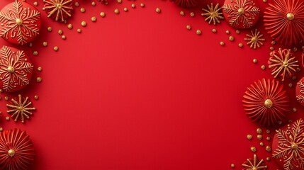 Top View of Elegant Embossed Lantern Designs