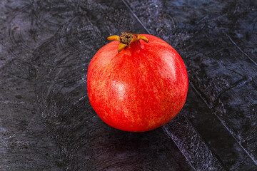 Ripe sweet juicy pomegranate fruit