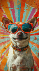 Groovy Retro Cat Vibes