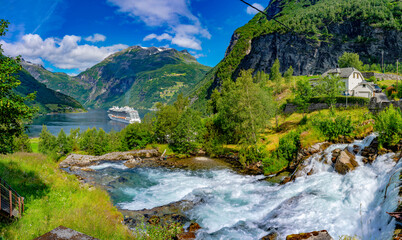 Der Geirangerfjord - ein Märchen in Norwegen