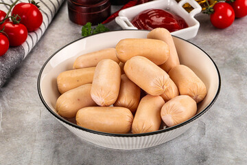 Dietary baby mini chicken sausage