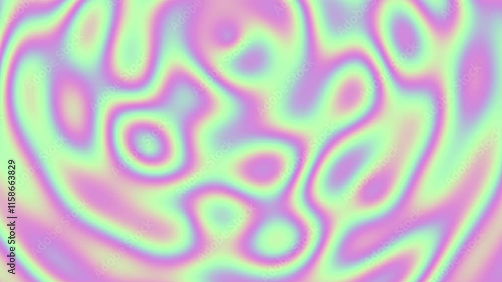 Poster Pastel plasma animation abstract colorful liquid gradient color changing background