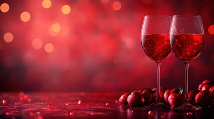 Create an unforgettable valentine luxury date night experience with digital art in a romantic setting for lasting memories