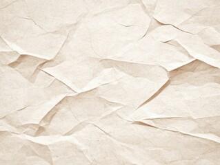 A vintage, distressed paper texture with film grain effect and crumpled surface, providing a...