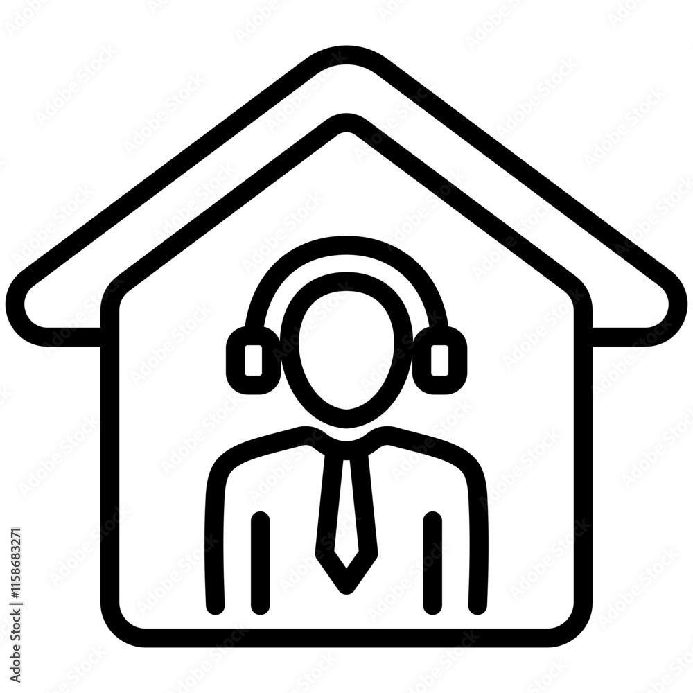 Poster Headset Icon