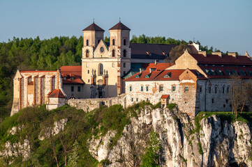 Benedictine Abbey in Tyniec, Krakow, Poland.