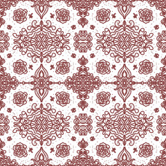 งานศิลปะVintage Floral Lace-Pink Elegance
Floral Pattern, Vintage Lace, Pink Background, elegant Design, Romantic Style, Seamless Pattern, Decorative Art, Wallpaper Design.