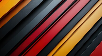 Obraz premium A set of color swatches for interior design, showcasing various colors and textures of aluminum profile