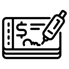 Cheque icon