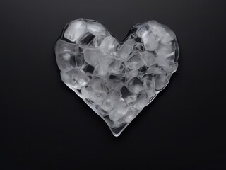 heart from ice