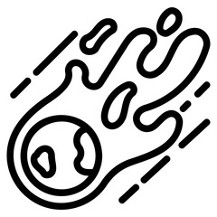 Meteorite icon