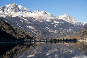 Montagna Svizzera inverno