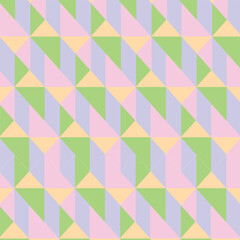 Pastel geometric background print Seamless