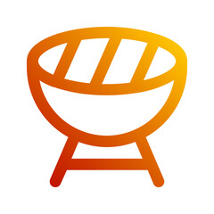 grill gradient icon