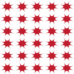 Red asterisk pattern seamless. Red glitter background. Christmas background. Star pattern